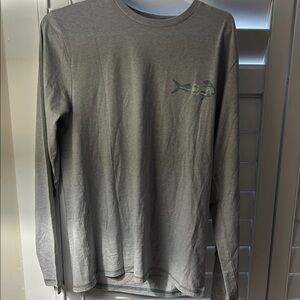 NWT - Men’s Vineyard Vines - Gray Long Sleeve Tee - Sz S